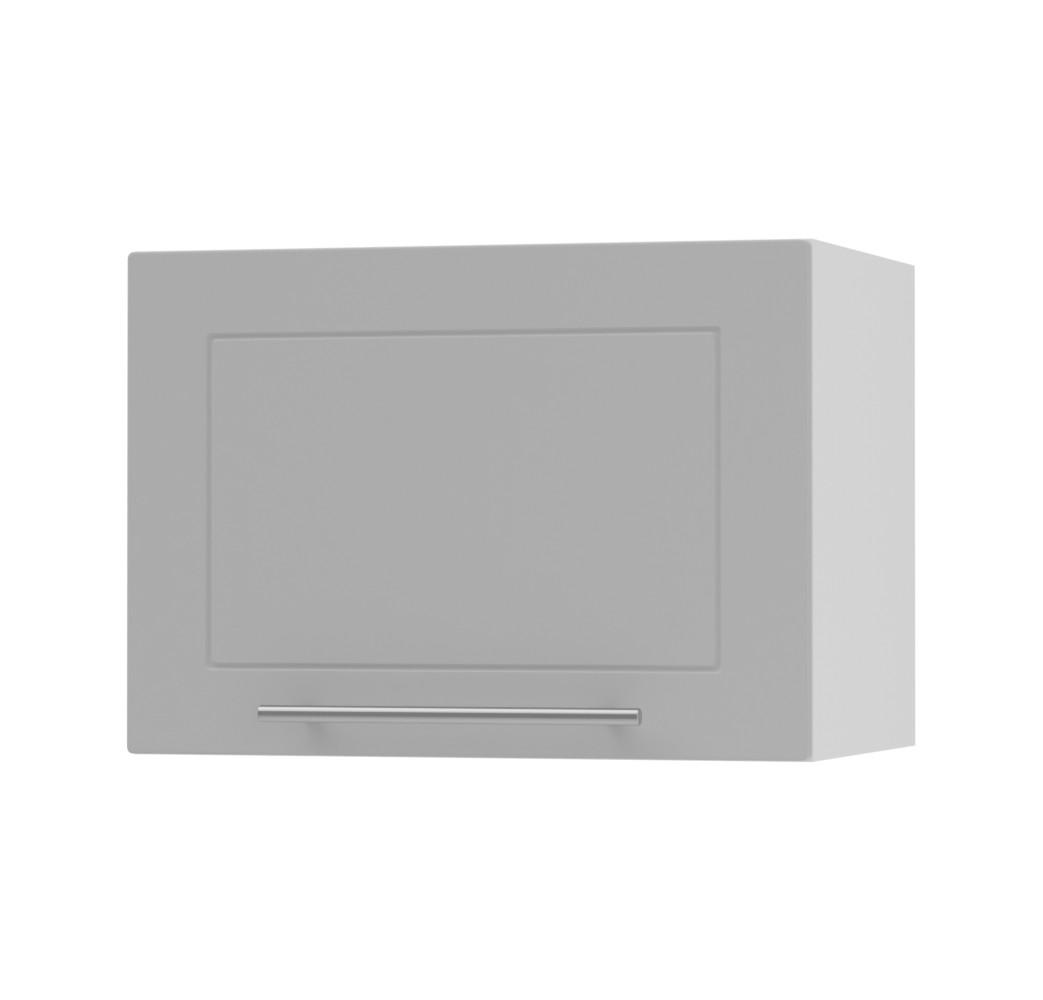 KLAPPHÄNGESCHRANK Kvantum W4B/45 Dust Grey Matt / Weiß Matt 45 / 32,5 / 36cm - Weiß/Grau, Holz/Holzwerkstoff (45/36/32.5cm) - Feldmann-Wohnen