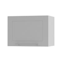 KLAPPHÄNGESCHRANK Kvantum W4B/45 Dust Grey Matt / Weiß Matt 45 / 32,5 / 36cm - Weiß/Grau, Holz/Holzwerkstoff (45/36/32.5cm) - Feldmann-Wohnen