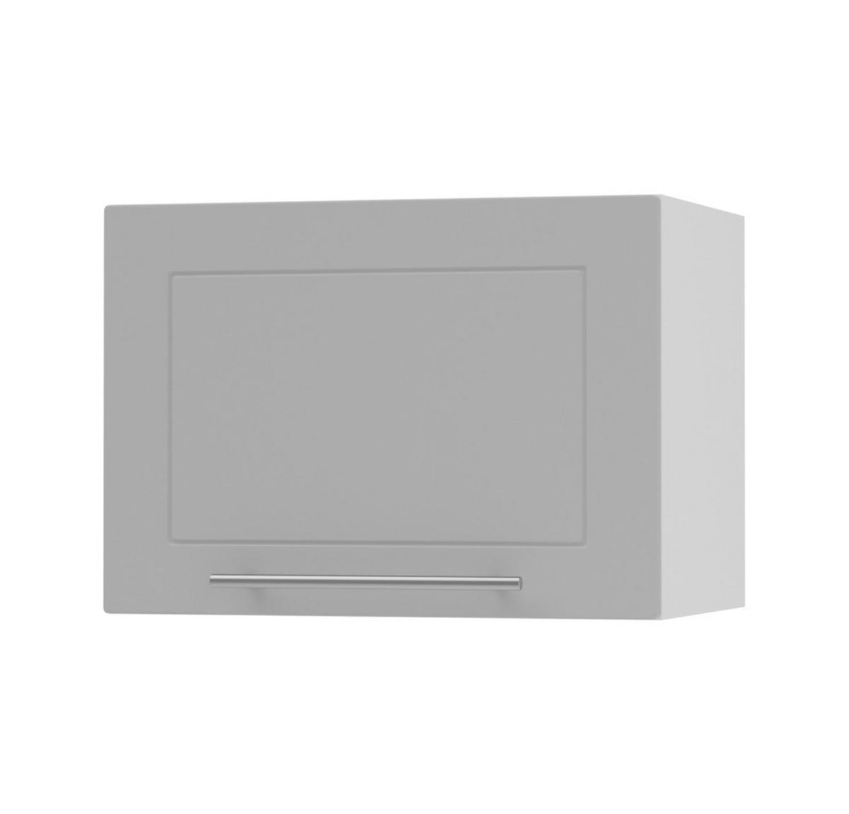 KLAPPHÄNGESCHRANK Kvantum W4B/45 Dust Grey Matt / Weiß Matt 45 / 32,5 / 36cm - Weiß/Grau, Holz/Holzwerkstoff (45/36/32.5cm) - Feldmann-Wohnen