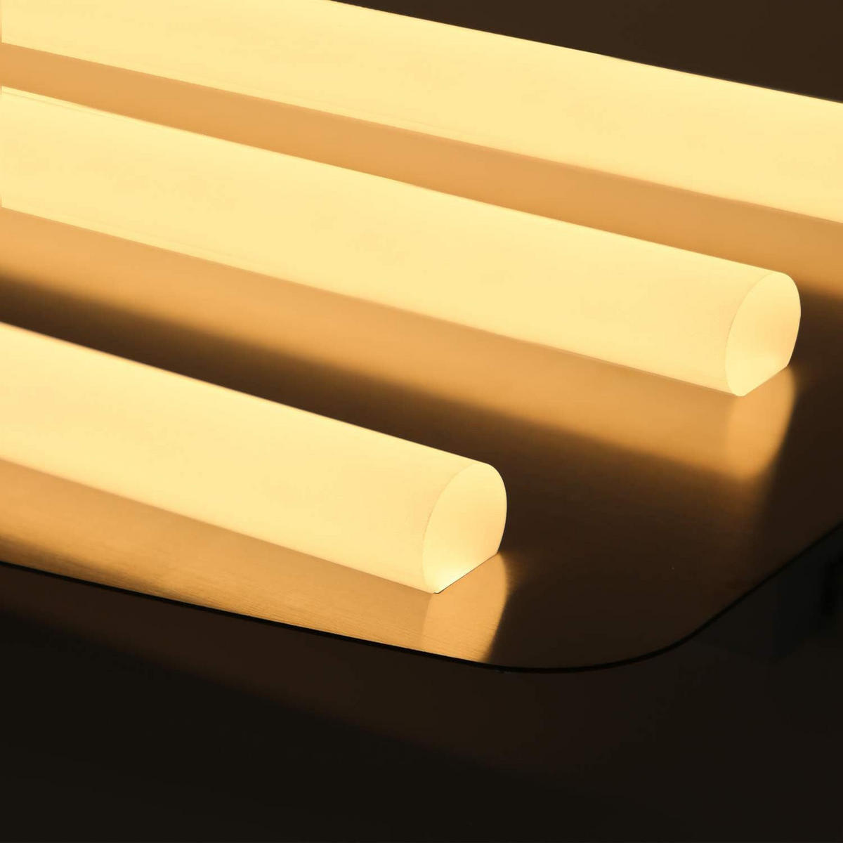 LED-DECKENLEUCHTE Ursula 48/30/7 cm - Grau, Metall (48/30/7cm) - Nettlife