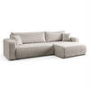 ECKSOFA VESPO XL mit Schlaffunktion und Bettzeugkasten - Beige, Textil (267/143cm) - Lookway