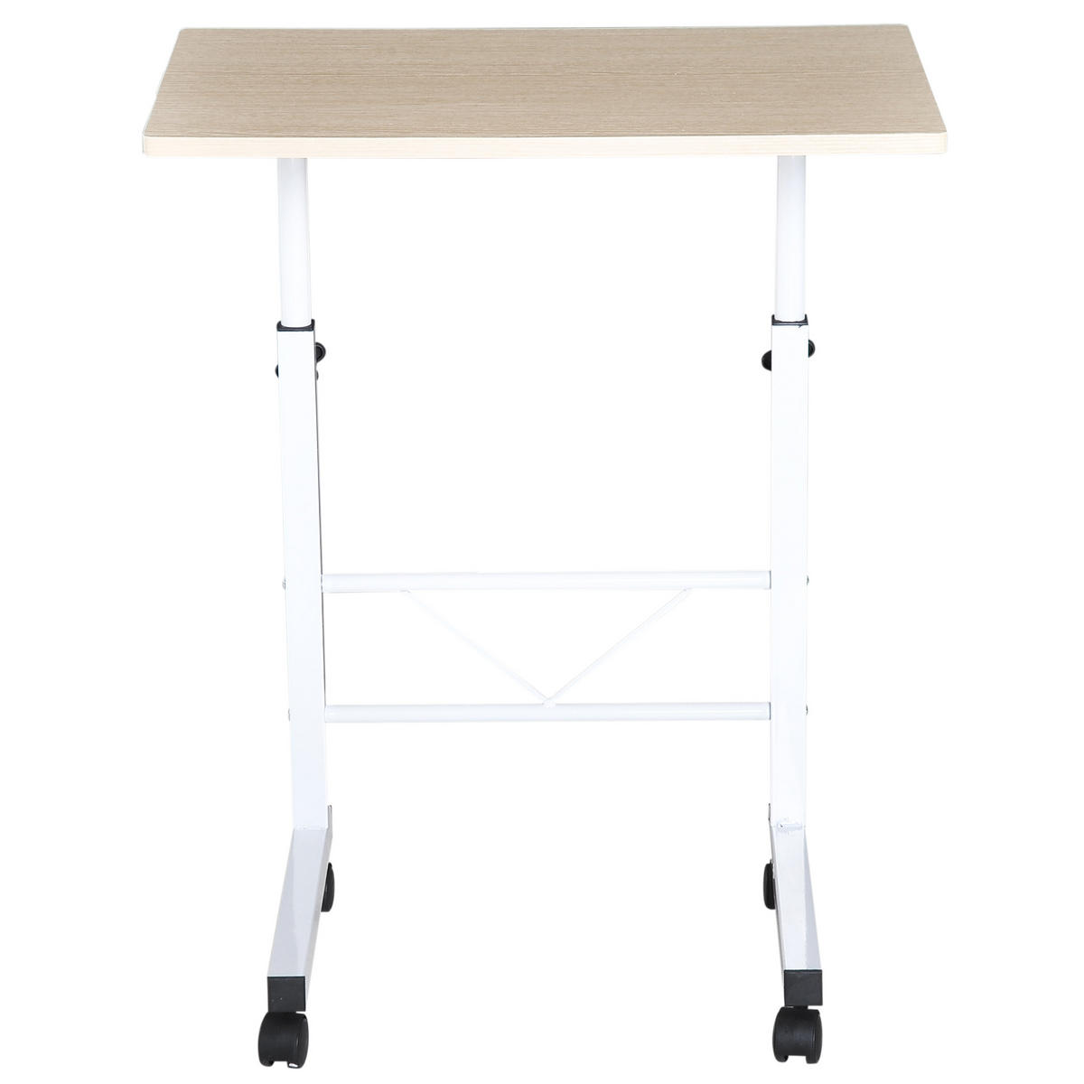 BEISTELLTISCH Natur - Hellbraun, Holz/Metall (40/60/78cm) - Jamb