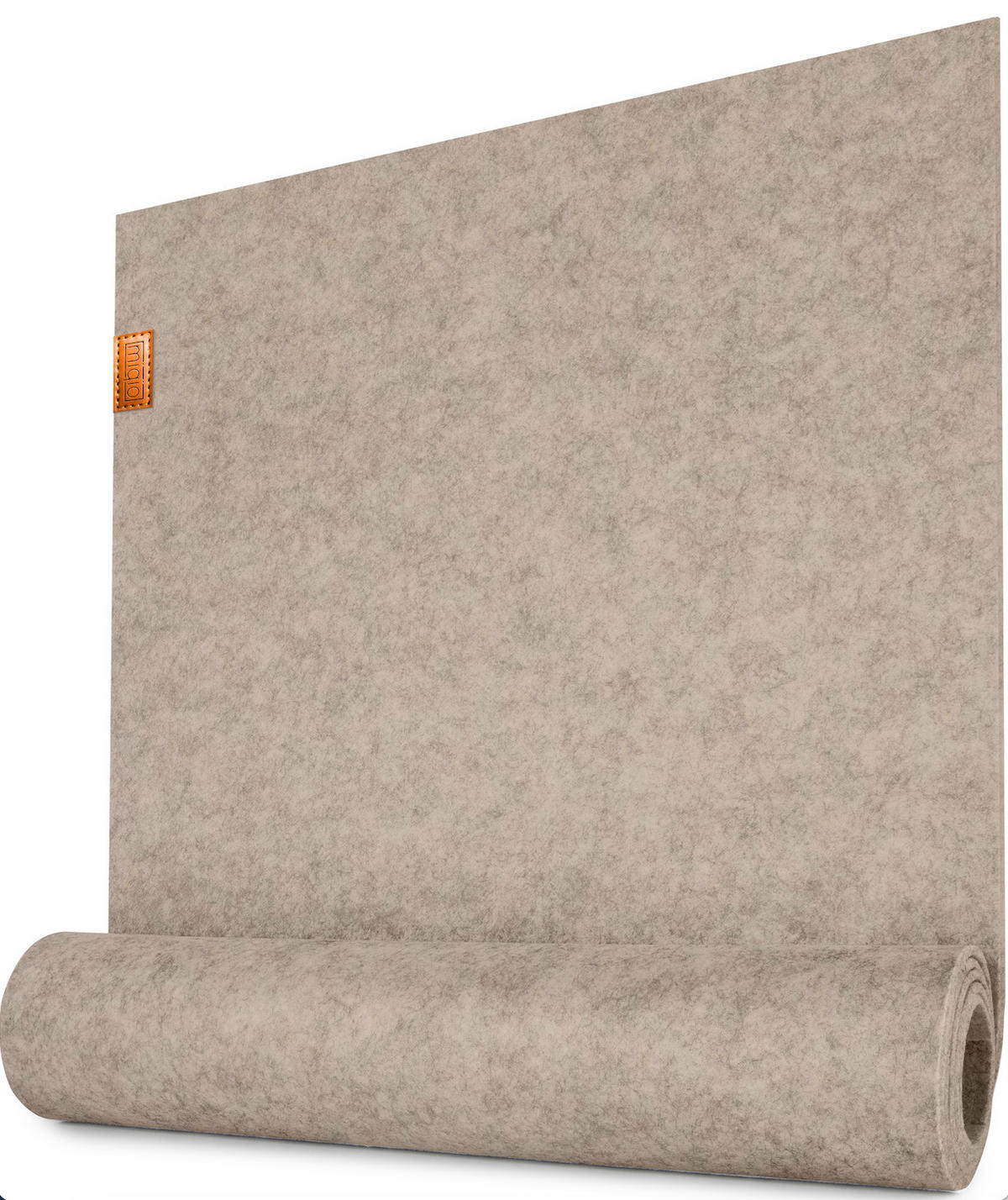 TISCHLÄUFER 100 x 30 cm - Dunkelgrau, Textil (100/30/1cm) - Miqio Design