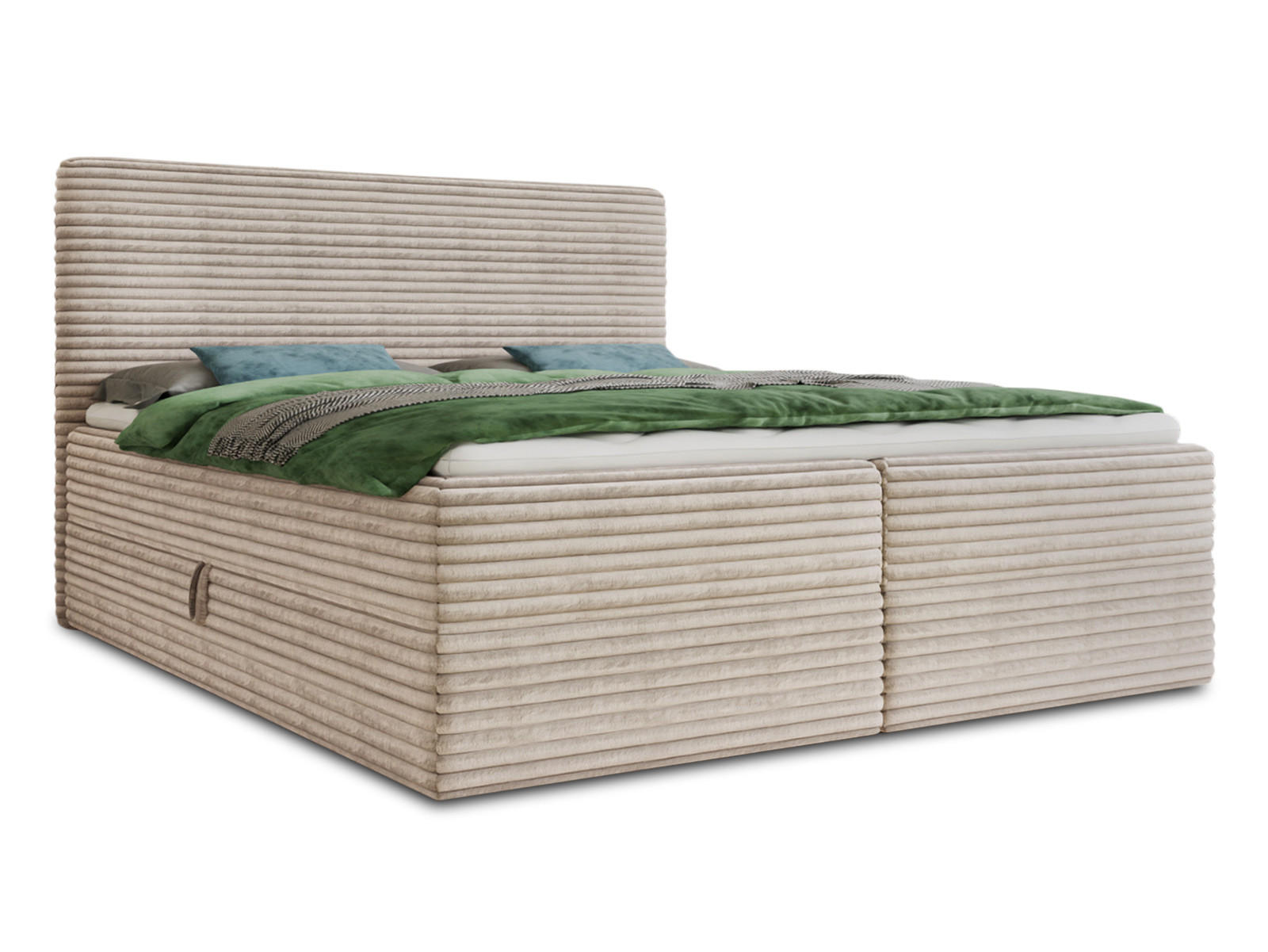 Sofnet Boxbett Beige 180x200 cm