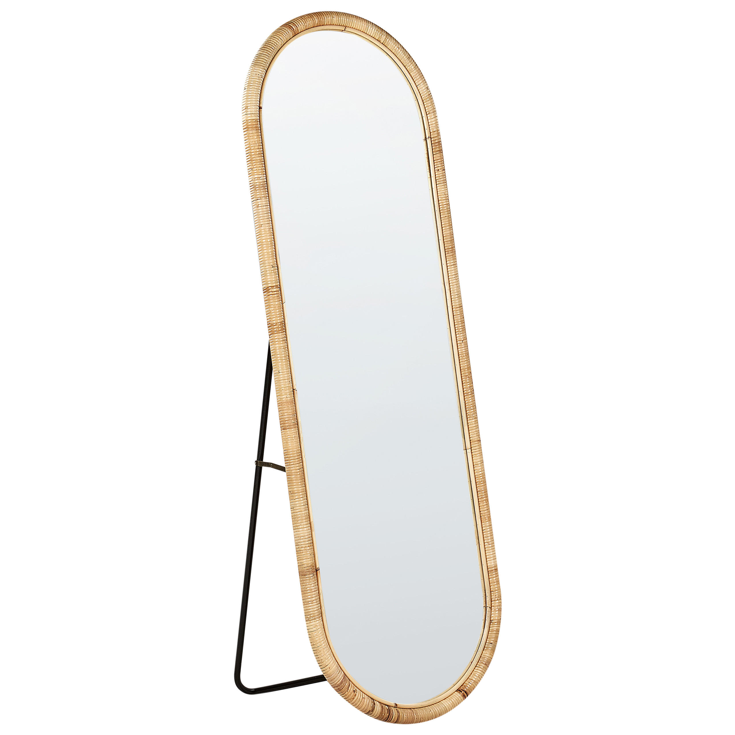OGLINDA PE SUPORT 150 cm ratan culoare naturala Montot