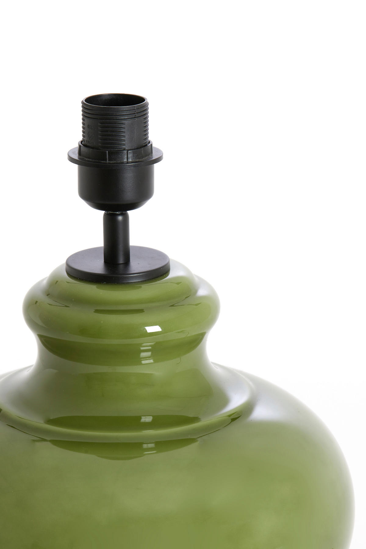 LAMPENSOCKEL Verde Grün 23/23/28.5 cm - Grün, Glas (23/23/28.5cm) - Light & Living