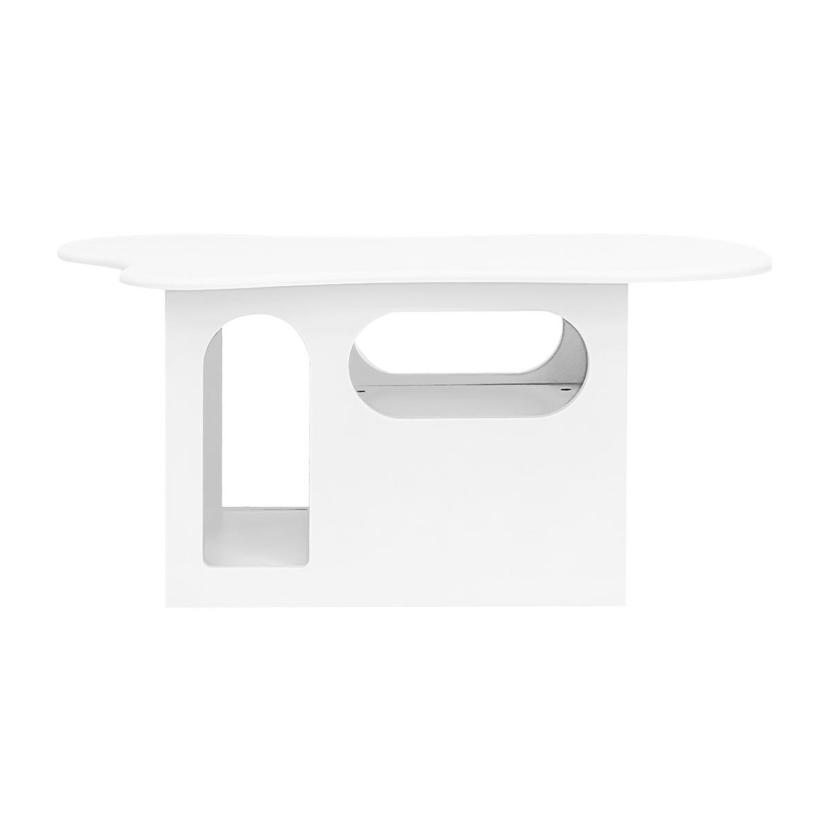 COUCHTISCH DE-036 CloudForm Weiß - Weiß, Holzwerkstoff (45/97/44cm) - ComfortXL