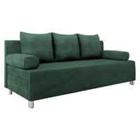CANAPEA EXTENSIBILA Dover Reiat - culoare crom/verde, material plastic/material textil (192/86/80cm) - MIRJAN24