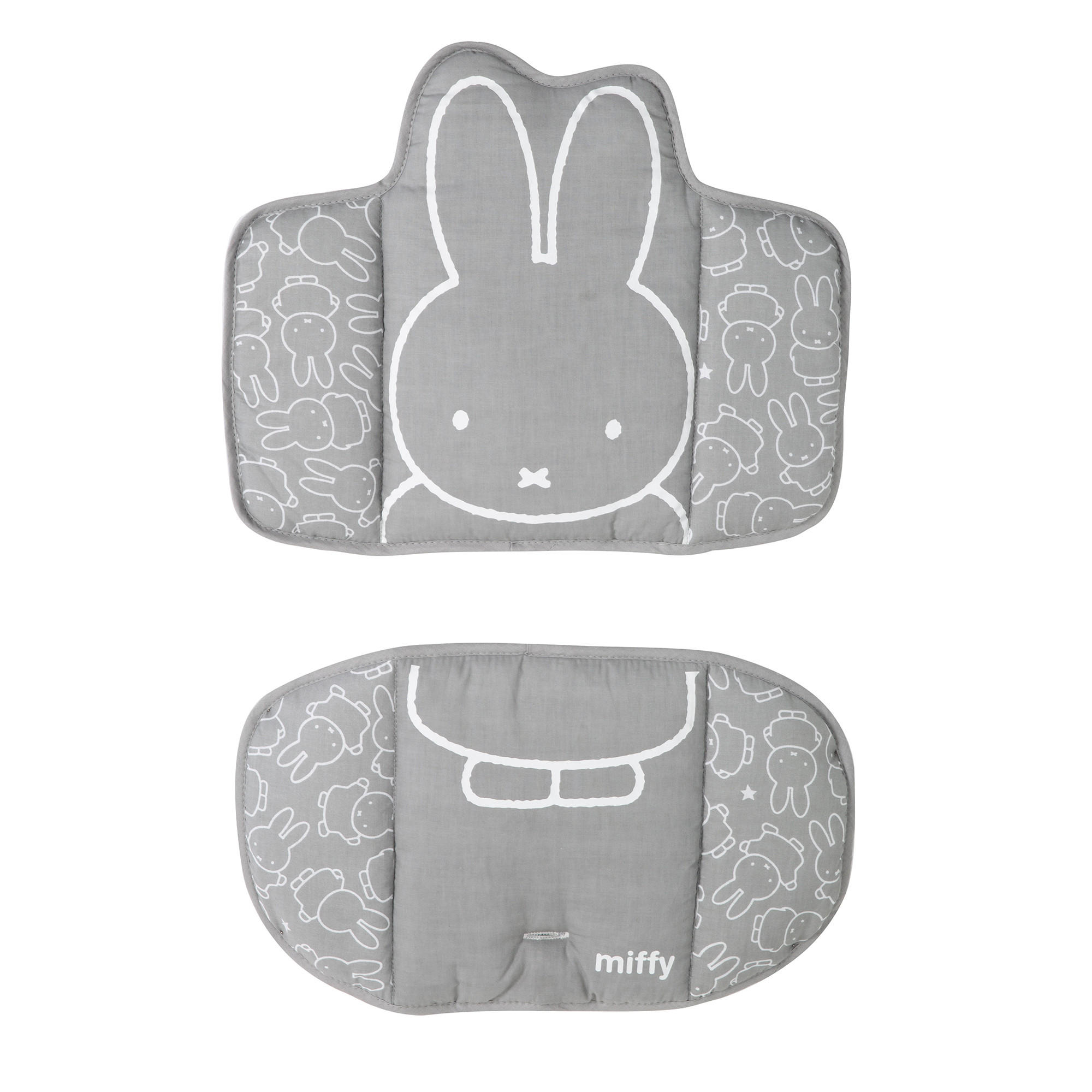 HOCHSTUHL-SITZVERKLEINERER 2-teilig Miffy - Grau, Textil (42/59/59cm) - Roba
