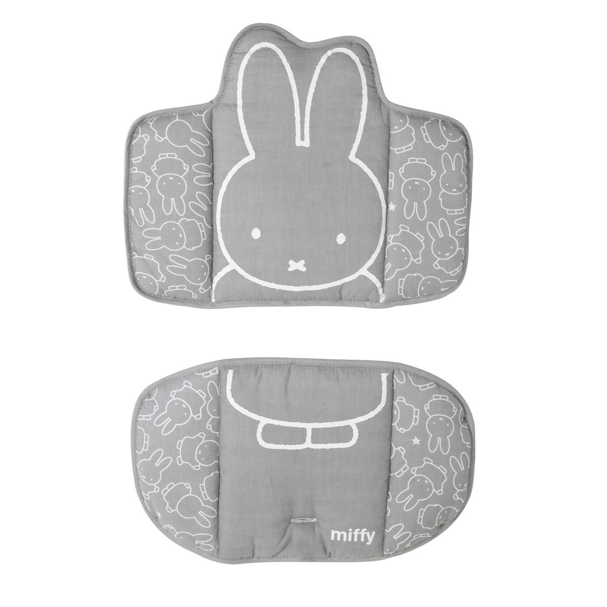 HOCHSTUHL-SITZVERKLEINERER 2-teilig Miffy - Grau, Textil (42/59/59cm) - Roba