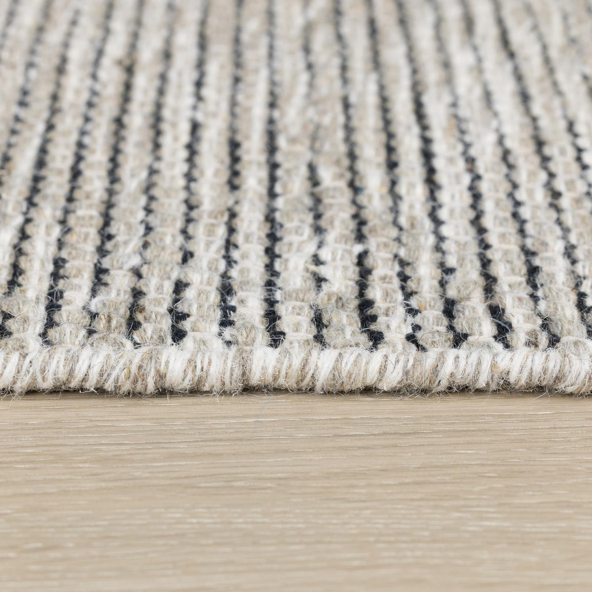 WOLLTEPPICH Roshni grau 290/200 cm - Grau, Naturmaterialien (200/290cm) - My-Rug