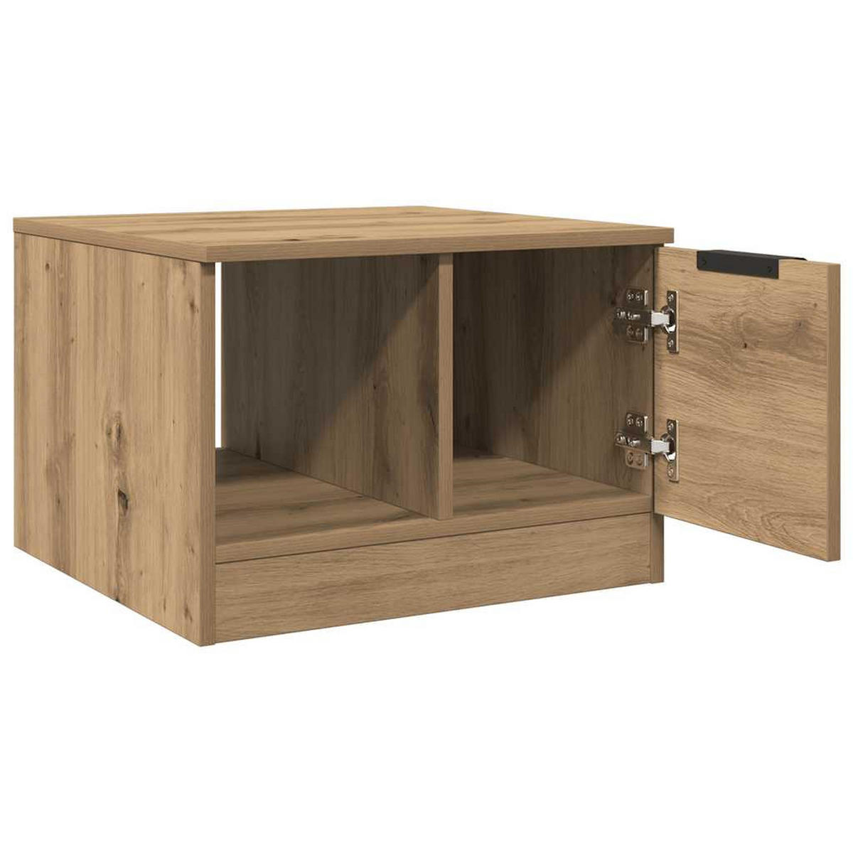 COUCHTISCH Artisan-Eiche 50/50/36 Cm Holzwerkstoff - Braun, Holzwerkstoff (50/50/36cm) - vidaXL