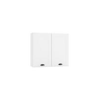 HÄNGESCHRANK W80 P/L – Elvara – Stilvolle Wandlösung – Grau / Matt - Grau, Holzwerkstoff (80/72/30cm) - ROYAL24_MARKT