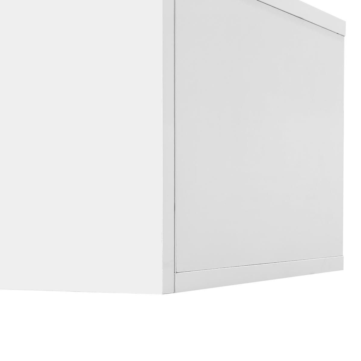 TV-LOWBOARD Weiß-Natur 170/33/34 cm - Weiß, Holzwerkstoff (170/33.5/33cm) - PANGIVO
