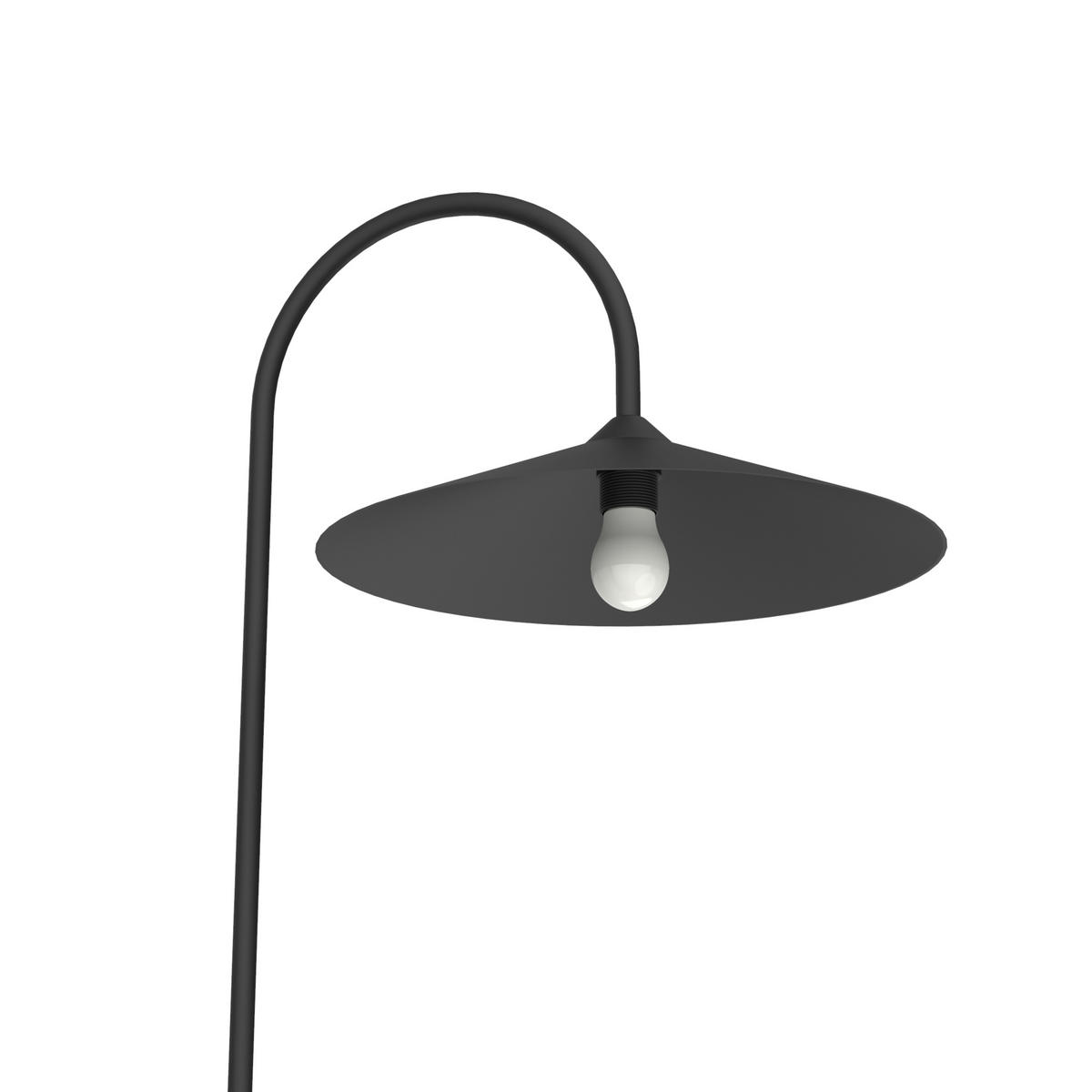 STEHLEUCHTE - Schwarz, Metall (40/75/170cm) - Lumicom