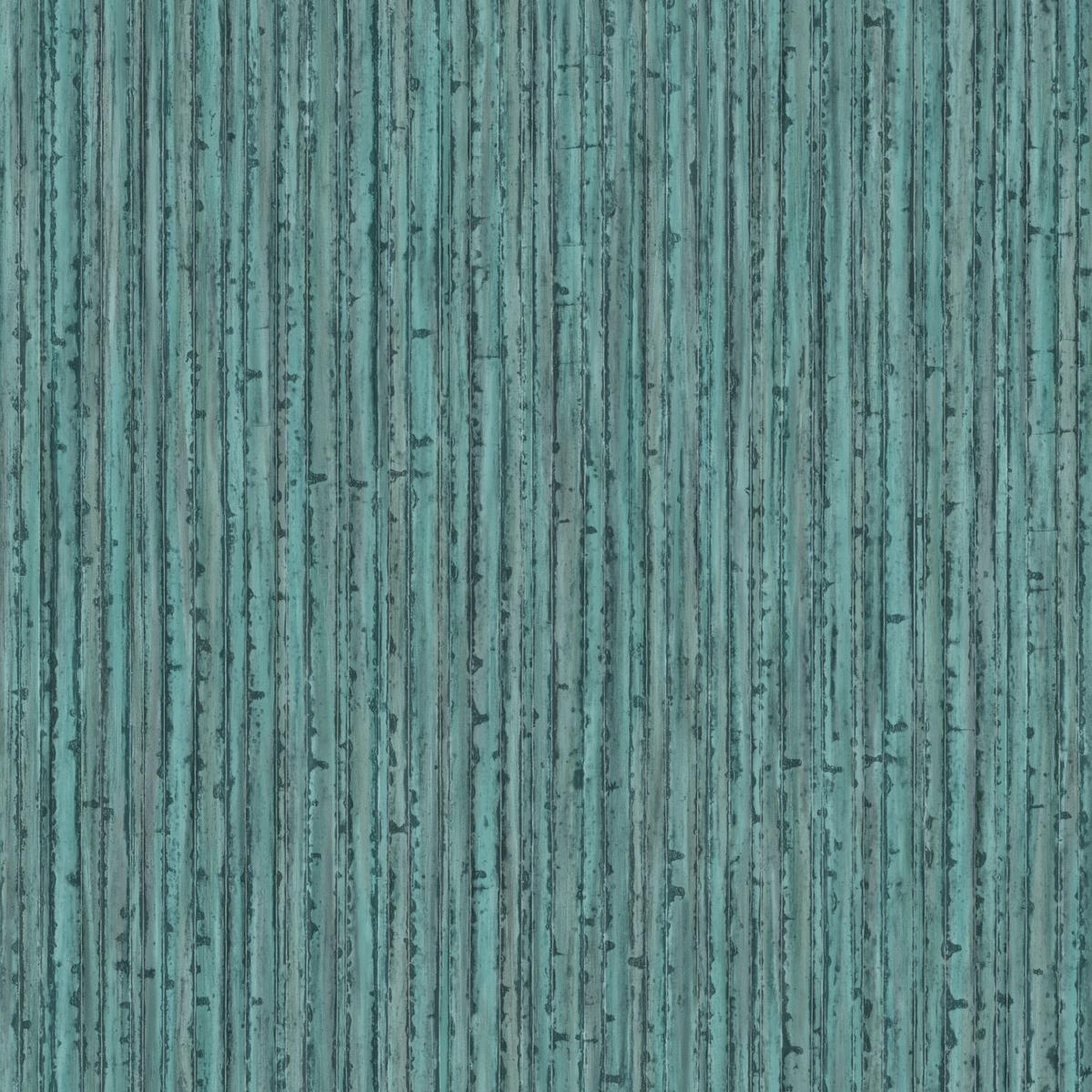 TAPETE Bambusmuster 53 cm x 10.05 m - Türkis, Papier (53/1000cm) - Origin Wallcoverings