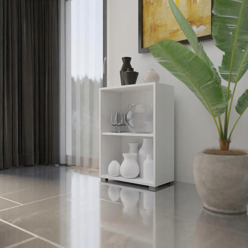 BÜCHERREGAL 80 EX3 Weiß 60/30/80 cm - Weiß, Holzwerkstoff (60/80/30cm) - Matkam Möbel