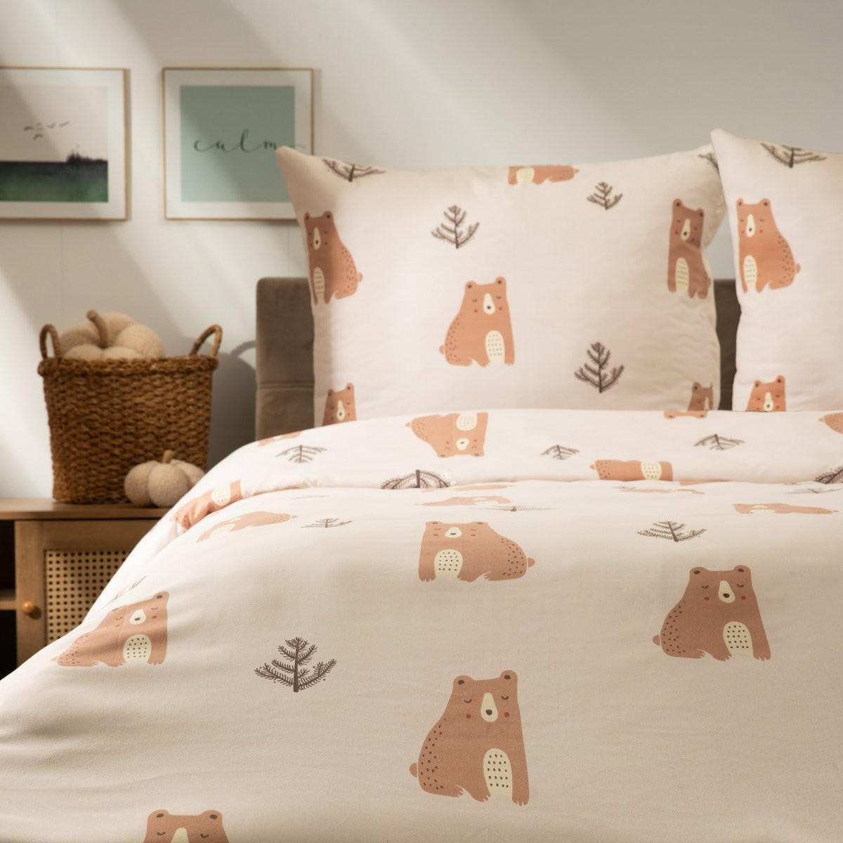 BETTWÄSCHE Bearie Mikrofaser 160/200 cm - Multicolor, Textil (160/200cm) - Homla