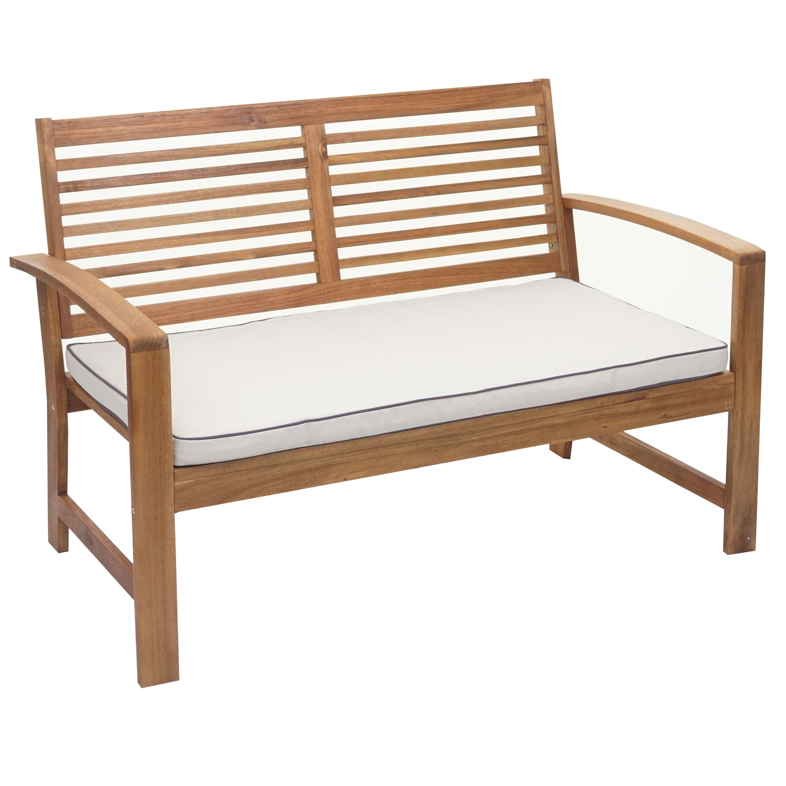 GARTENBANK Braun - Braun, Holz (112/79/61cm) - MCW
