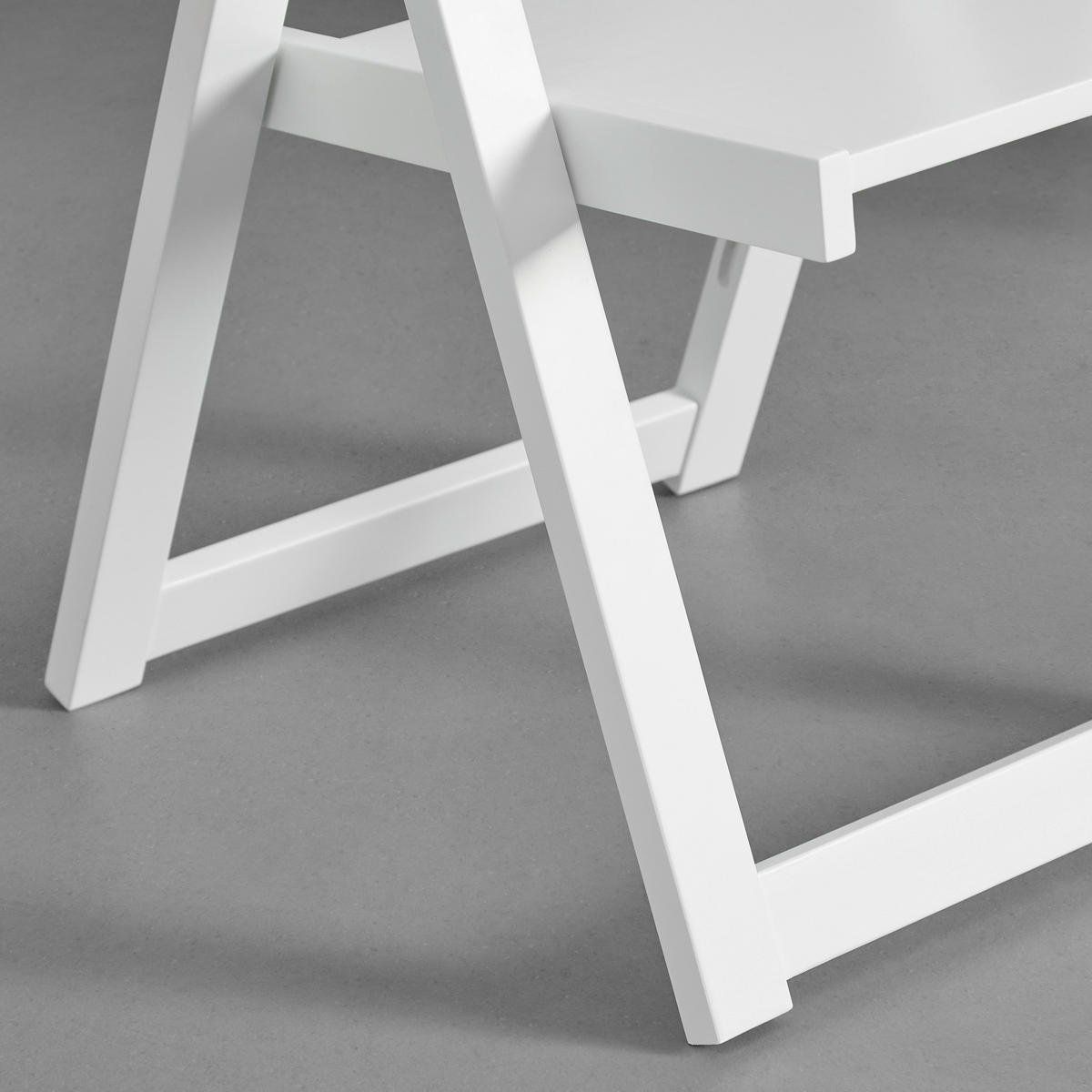 SITZGRUPPE Theo Weiß MDF ca. 85/83/85 cm klappbar - Weiß, Holz (83/85/85cm)