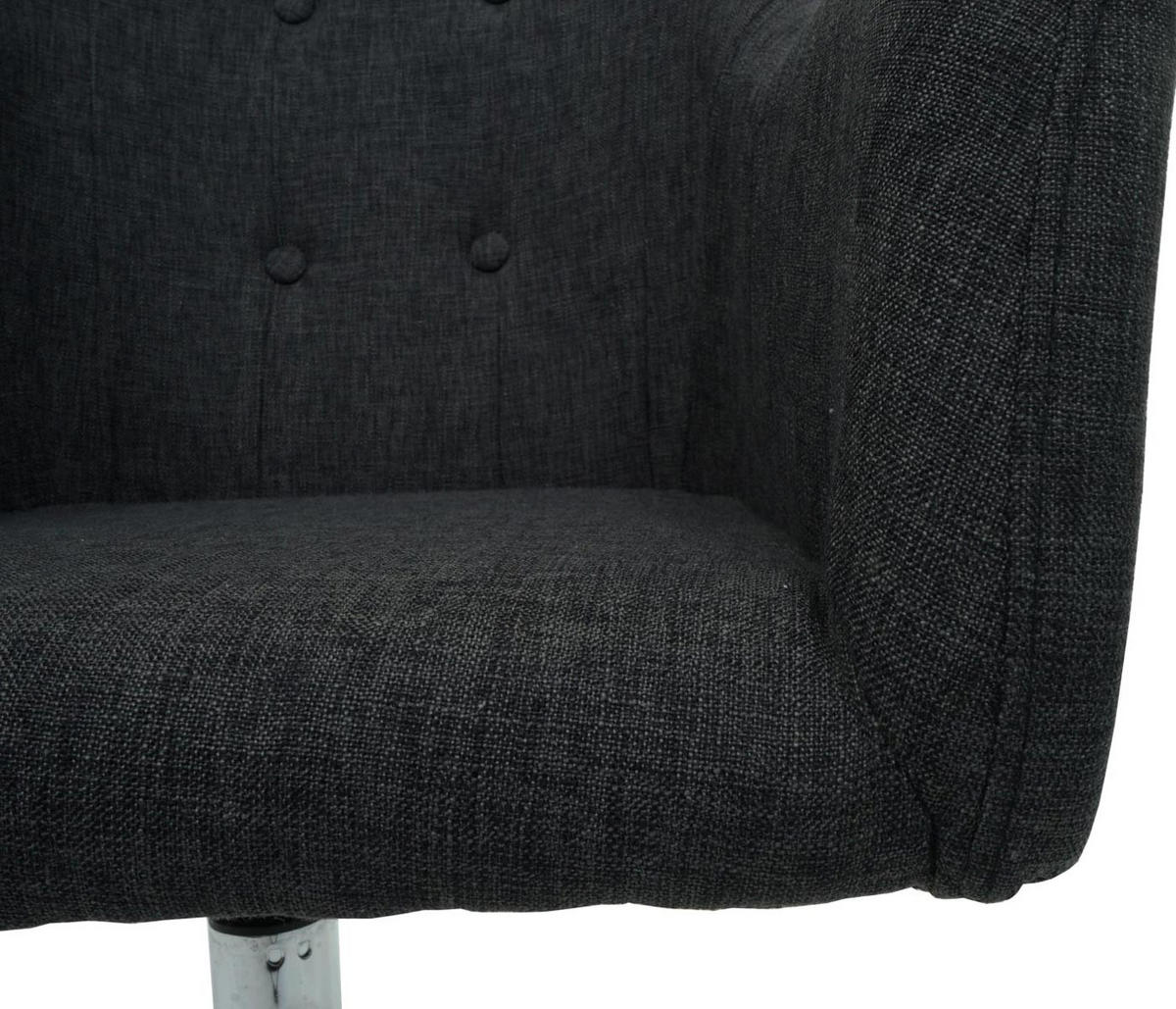 BÜROSTUHL Grau - Grau, Textil (57/95/62cm) - MCW