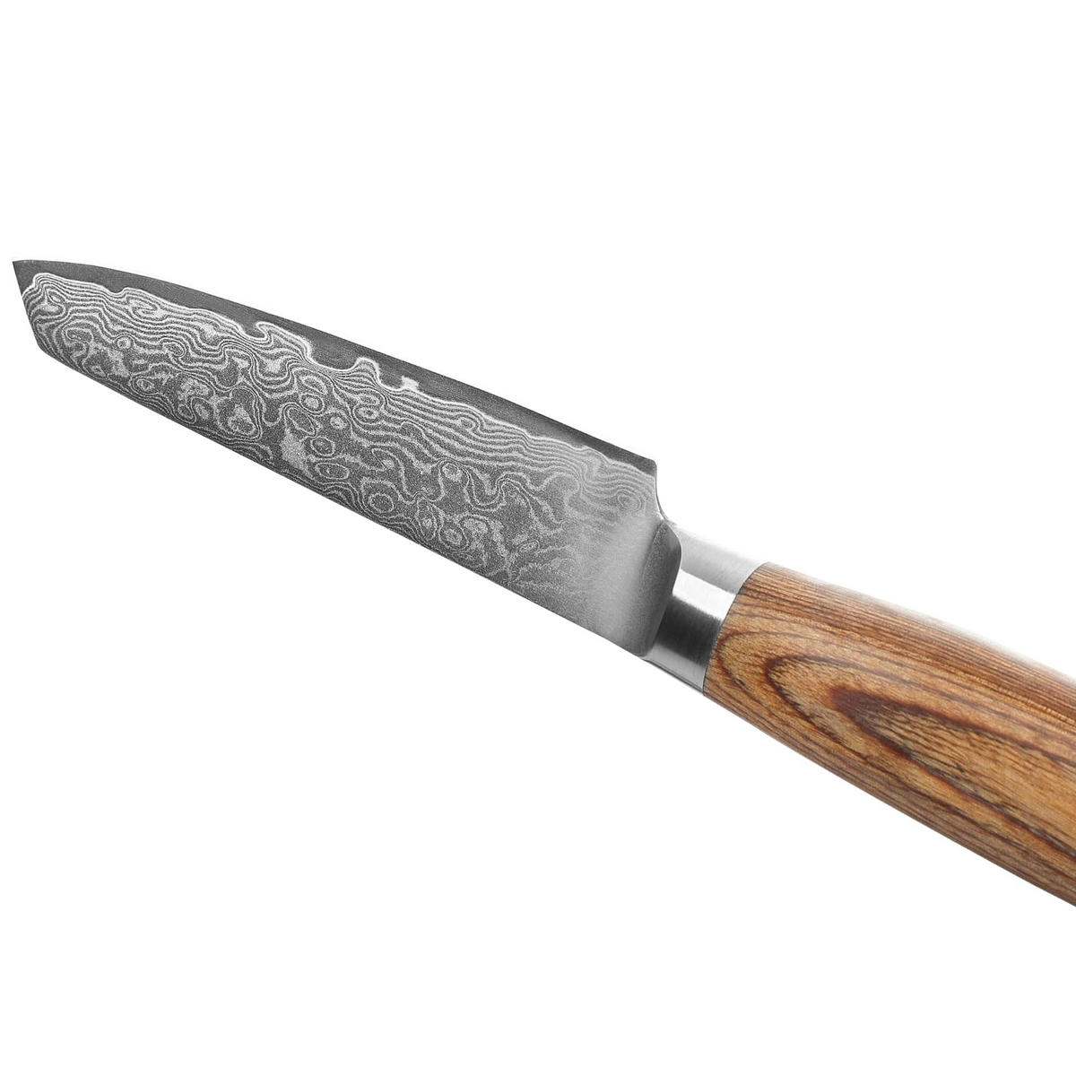 OFFICEMESSER 10 cm - Braun, Holz/Metall (22cm) - Wakoli