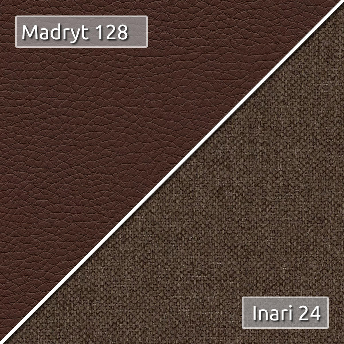 WOHNLANDSCHAFT Faris U - Braun, Holz/Textil (350/85/185cm) - Sofnet