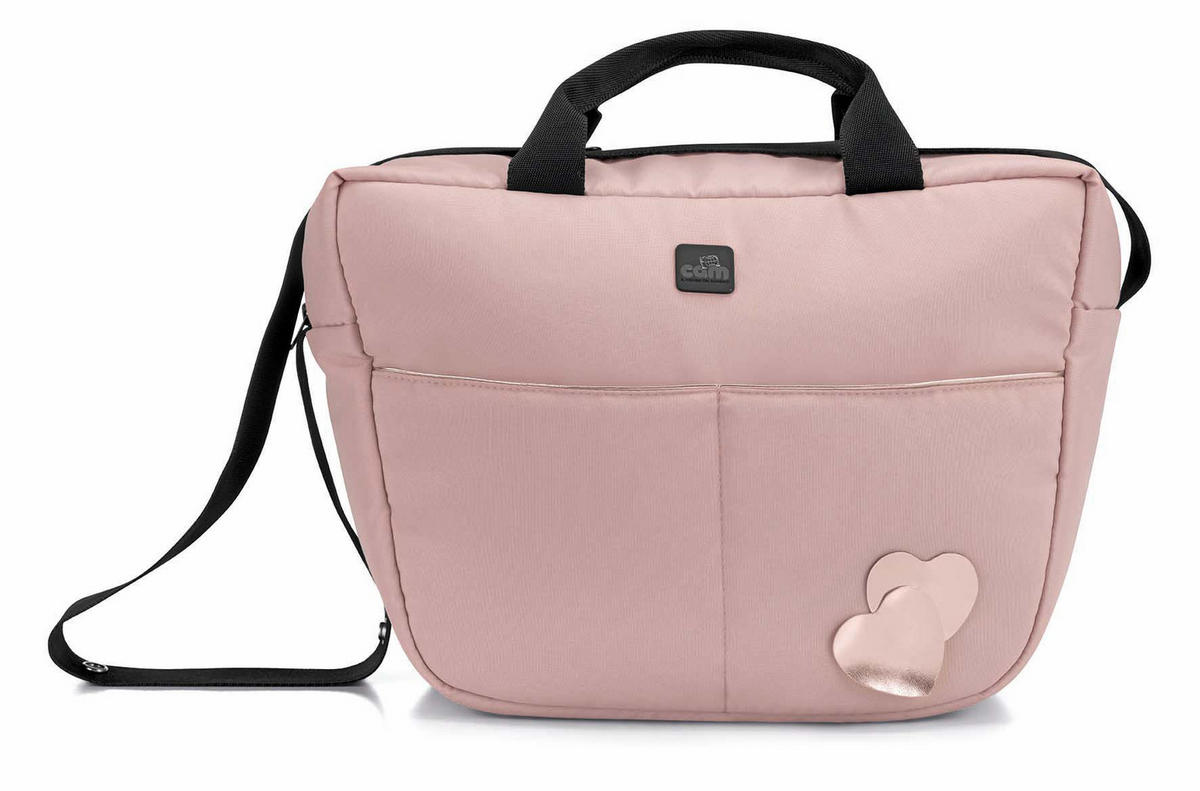KOMBI-KINDERWAGEN Techno Babila 2in1, klappbar - Roségold/Rosa, Kunststoff (53/93/111cm) - Cam il Mondo del Bambino S.p.A.