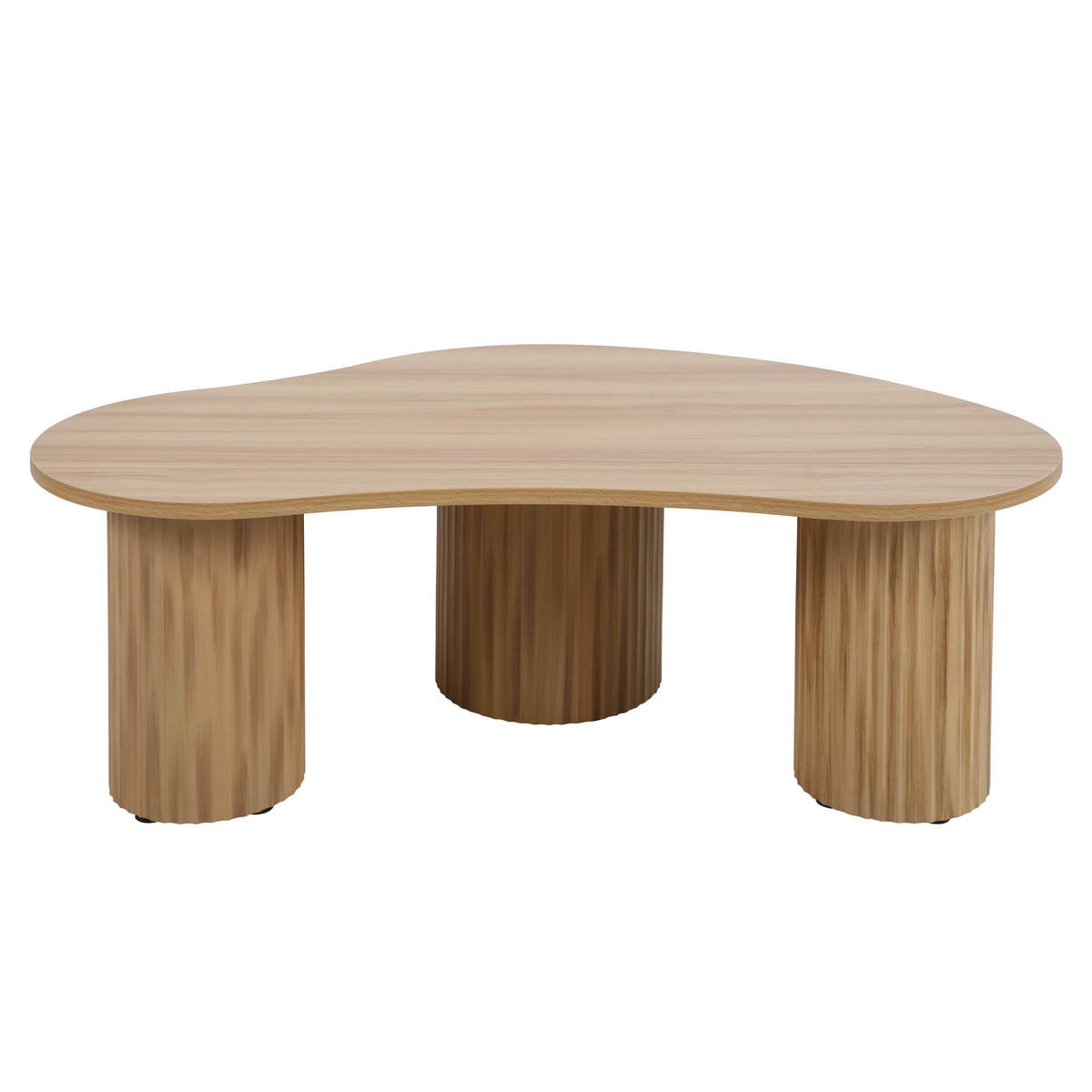 COUCHTISCH, Beigefarbe - Beige, Holzwerkstoff (100/60/38cm) - Oviala