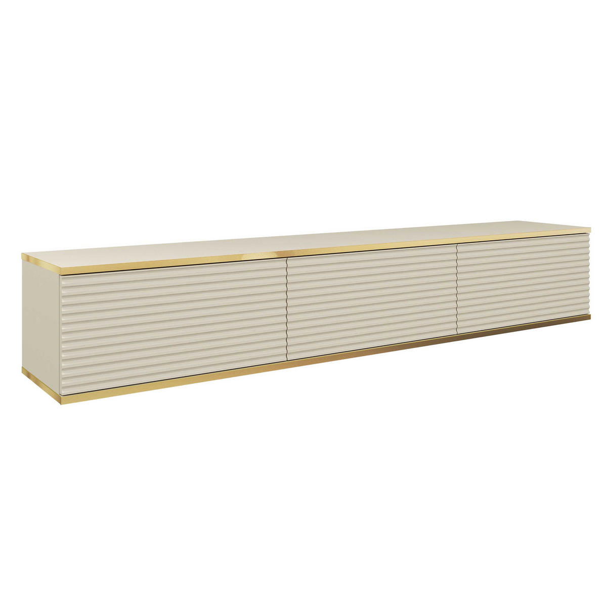 LOWBOARD VENEZIA 175/30/32 cm, Beige - Beige, Holzwerkstoff (175/30/32cm) - MASSENO