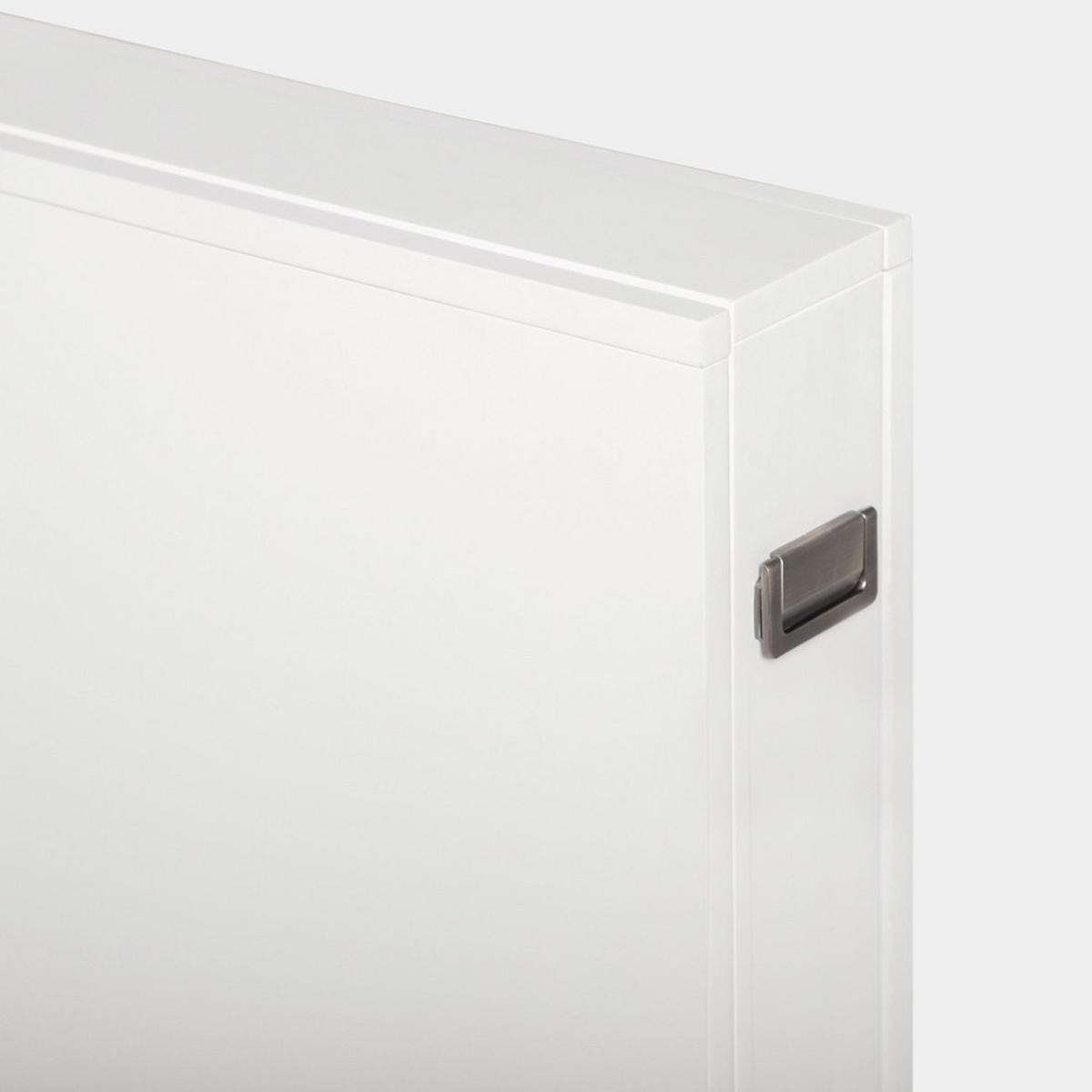 ESSTISCH Anika Weiß 14 - 85 - 160 cm x 78 cm - Weiß, Holzwerkstoff (90/14/78cm) - Klast Home