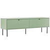 TV-MÖBEL 150 cm, Salbeigrün - Grün, Holz (40/50/150cm) - Oviala
