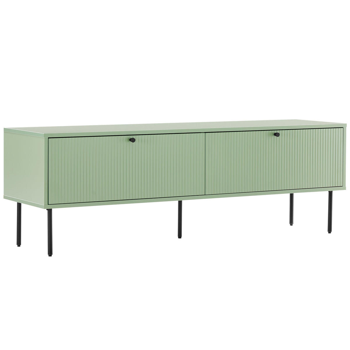 TV-MÖBEL 150 cm, Salbeigrün - Grün, Holz (40/50/150cm) - Oviala