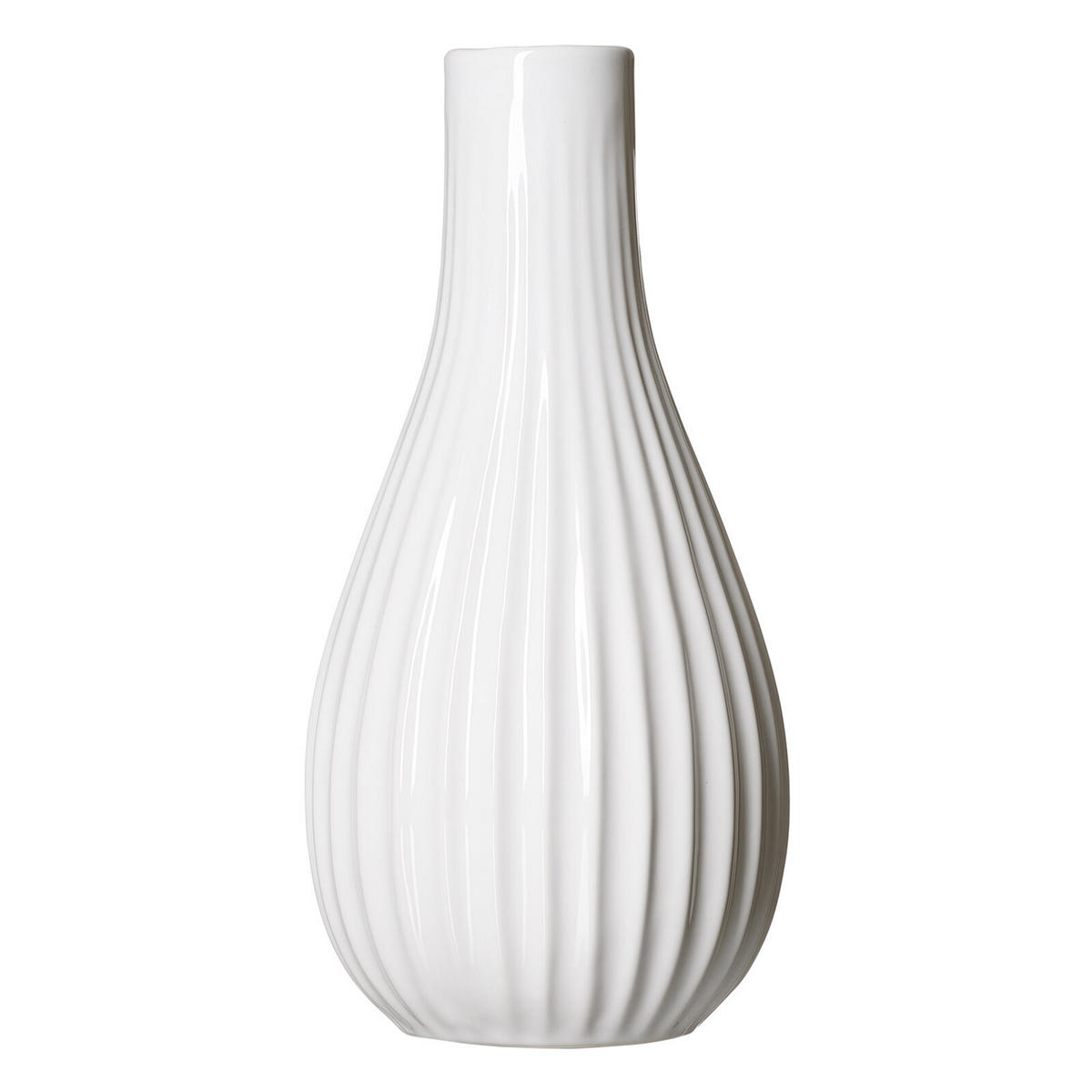 VASE Sanremo weiß 30 cm - Weiß, Keramik (30cm) - Ritzenhoff Breker