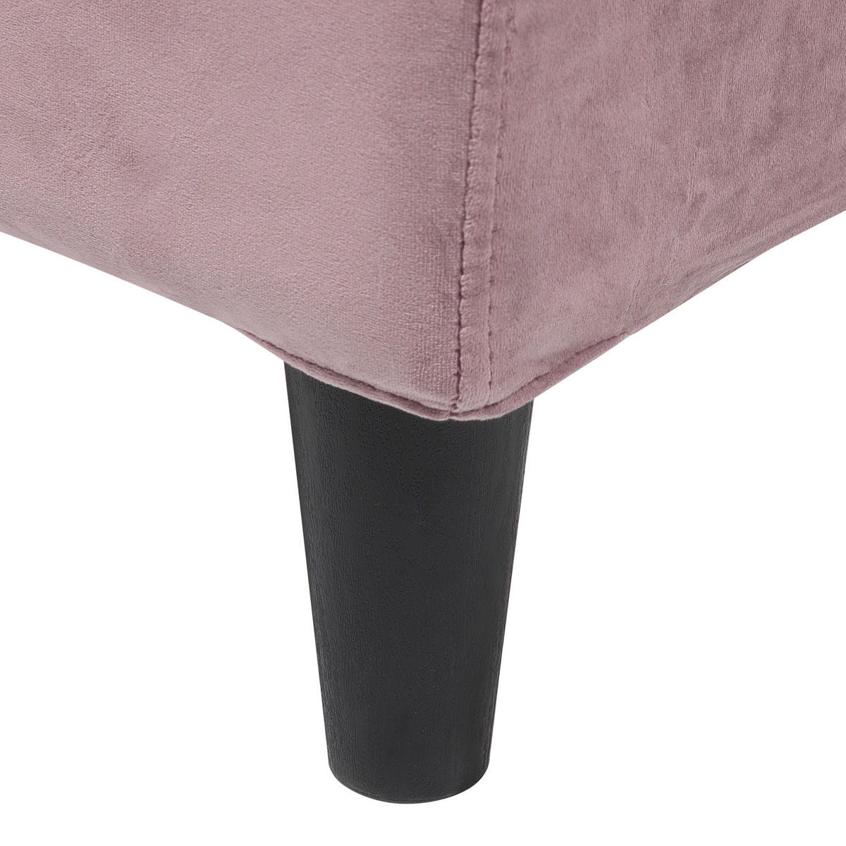 POLSTERBETT 180/200cm Rosa Fitou - Pink, Textil (180/200cm) - Beliani