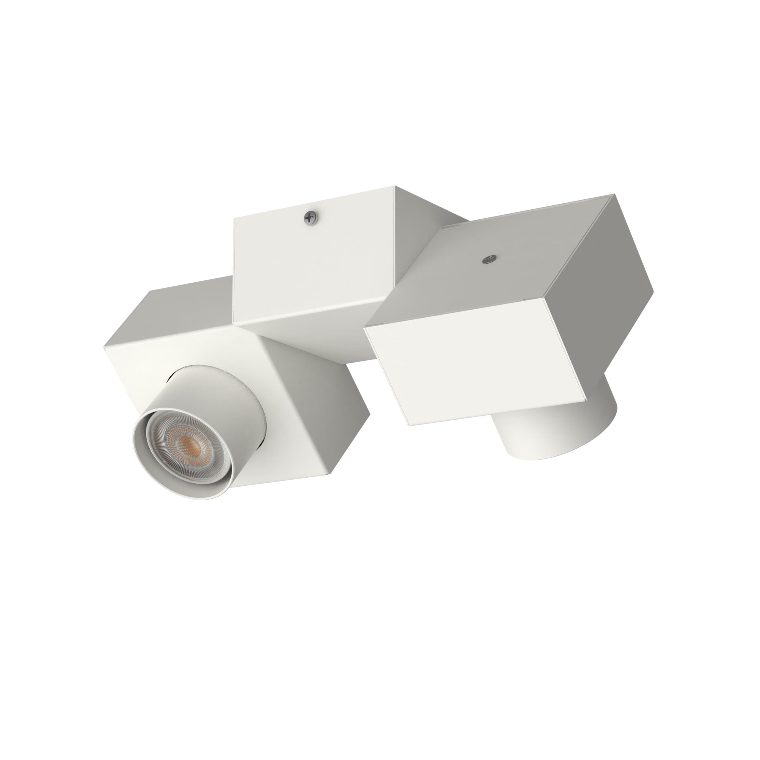 DECKENLEUCHTE - Weiß, Metall (17/30/10cm) - Lumicom