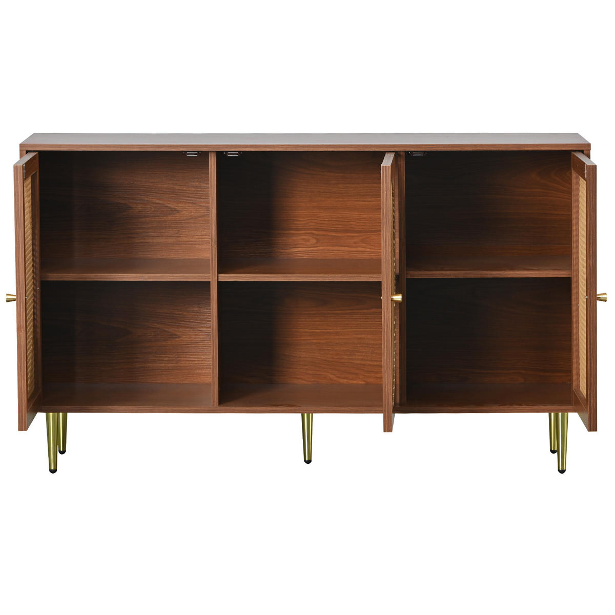 SIDEBOARD 129.8/40/76 cm - Braun, Holzwerkstoff (40/76/129.8cm) - Urban Meuble