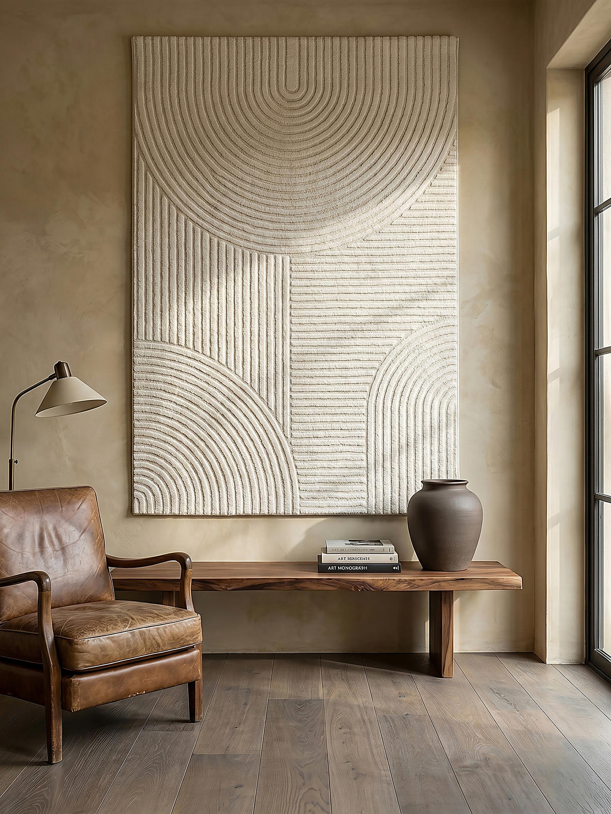 TEPPICHLÄUFER Geometrisch CETINA Polypropylen Creme 80 x 300 cm - Beige, Textil (80/300cm) - KADIMA DESIGN
