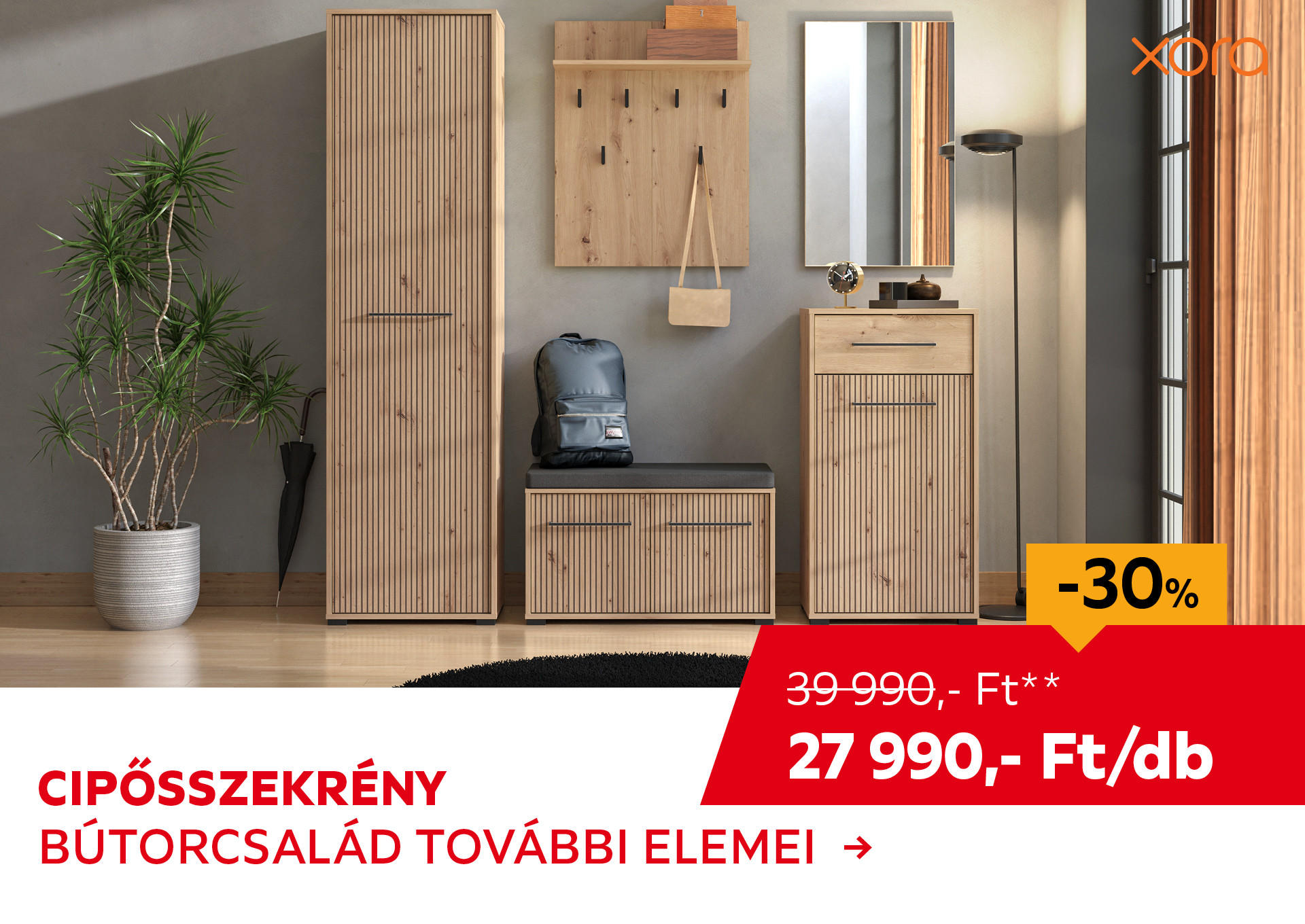 CIPŐSSZEKRÉNY Kiemelt termék 39990 Ft.- helyett 27990 Ft.-