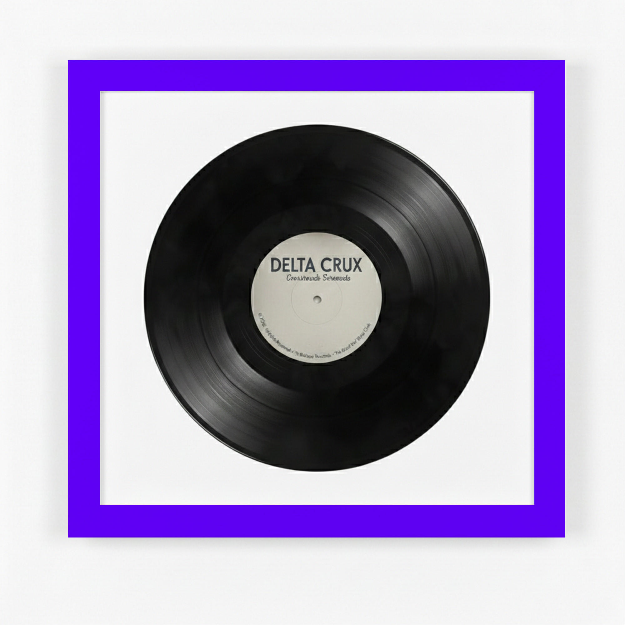 VINYL BILDERRAHMEN 40/40 2er Set - Lila, Holz (40/40cm) - K-Möbel