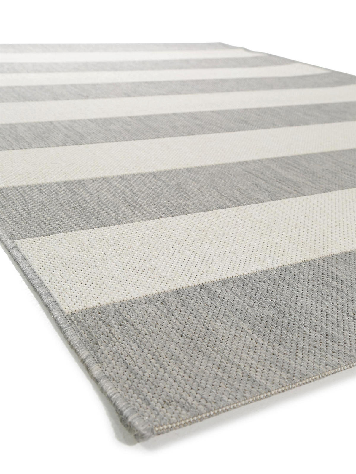 OUTDOORTEPPICH Metro Grau 140x200 cm - Grau, Textil (140/200cm) - benuta Nest