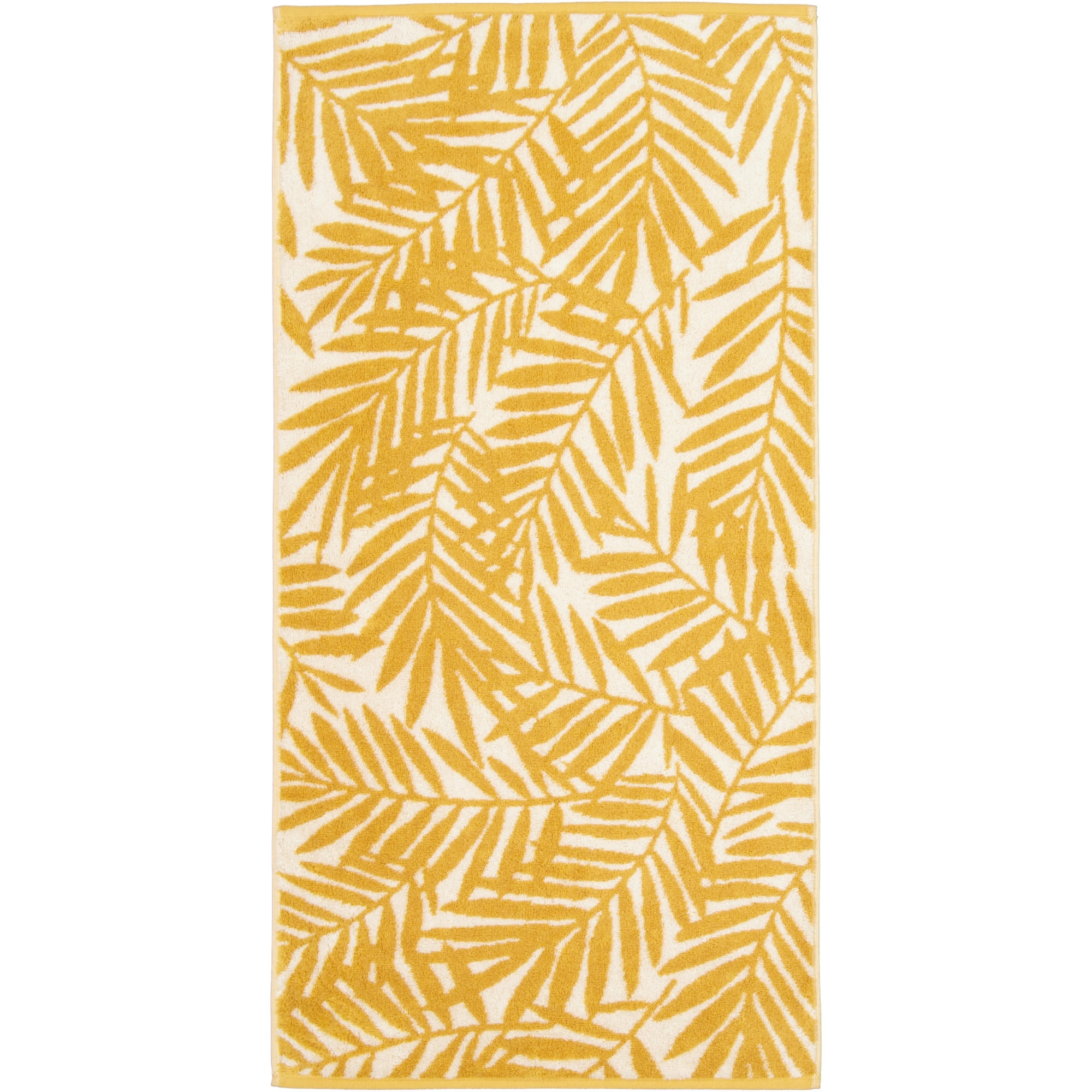 GÄSTETUCH MAISON BLÄTTER 6267 GOLD - 35 - Gelb, Textil (30/50cm) - Cawoe