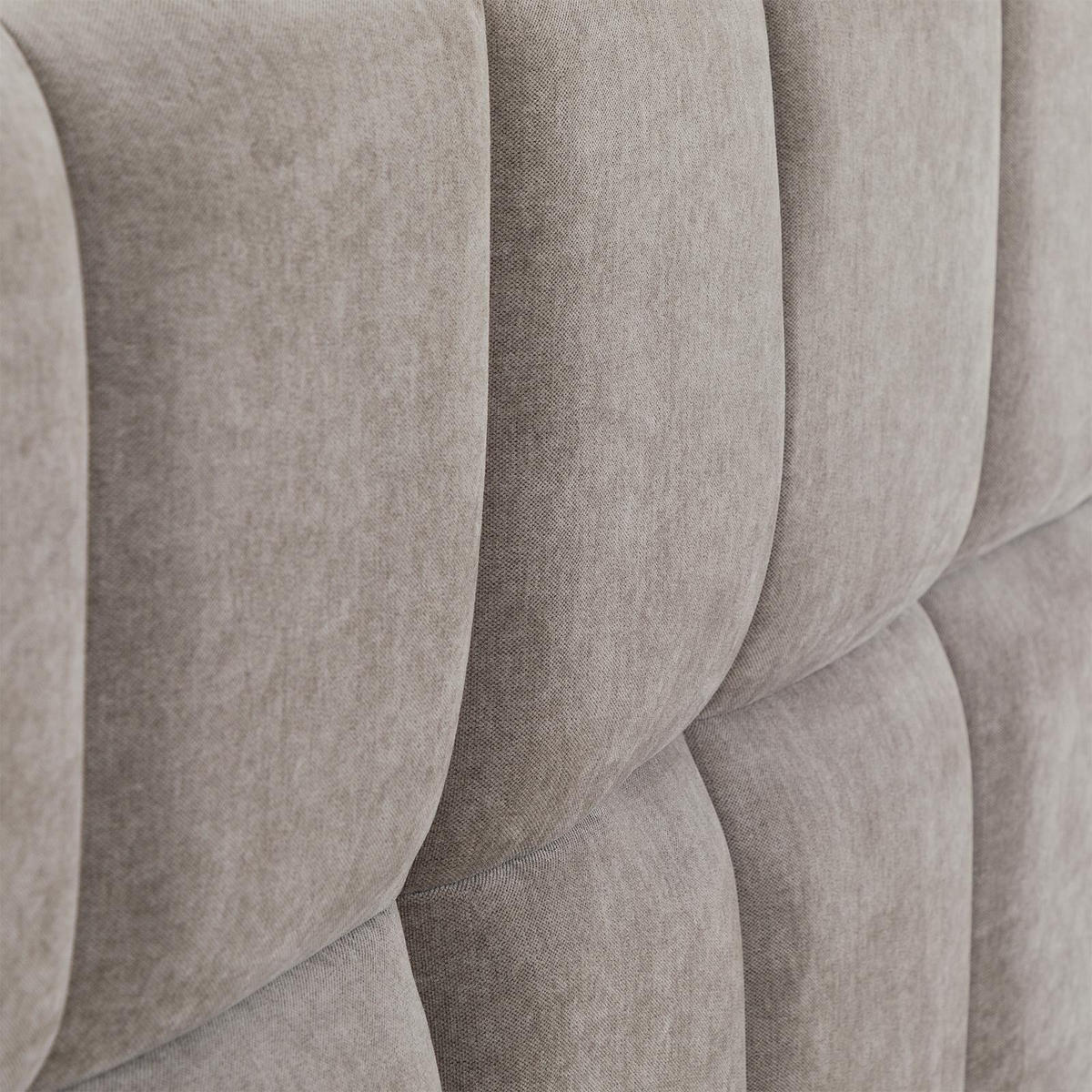 POLSTERBETT EMILIA 180x200 cm grau - Grau, Textil (180/200cm) - IDIMEX