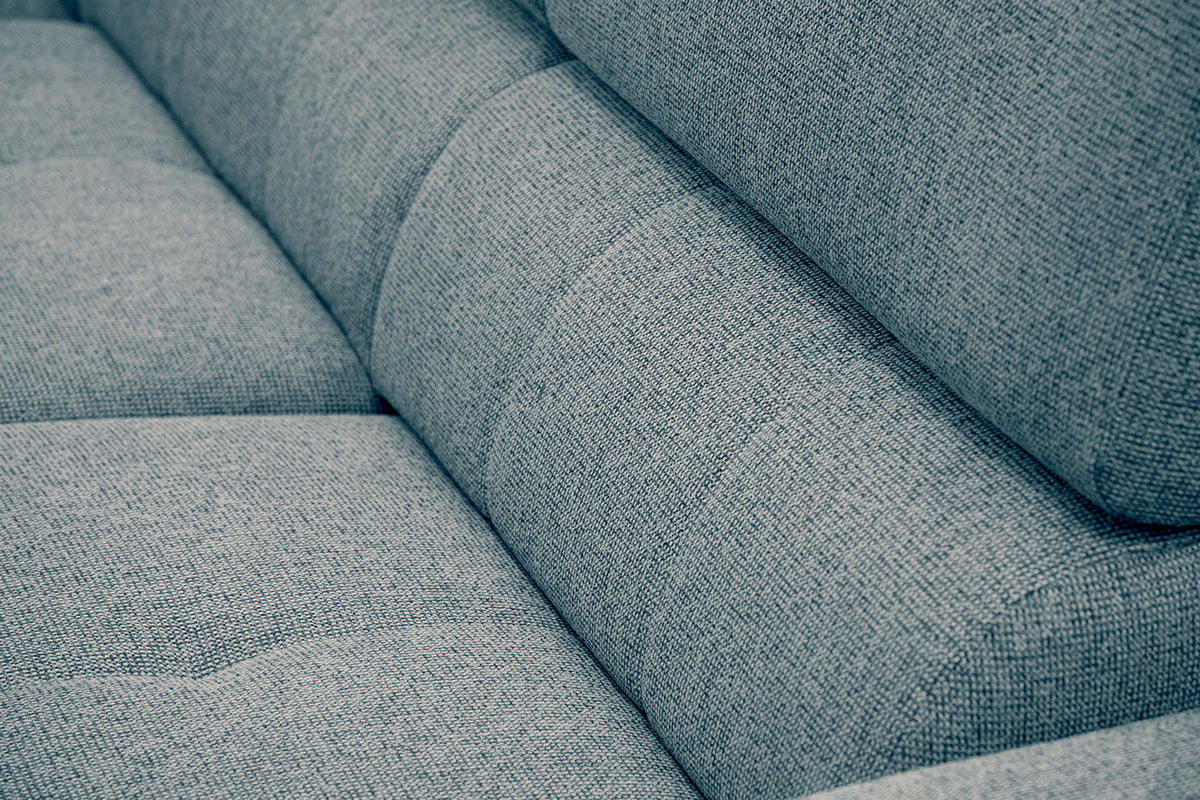 ECKSOFA FIERO 5-Sitzer, mintgrün - Schwarz/Mintgrün, Holzwerkstoff/Textil (158/269cm) - Courtois Laville