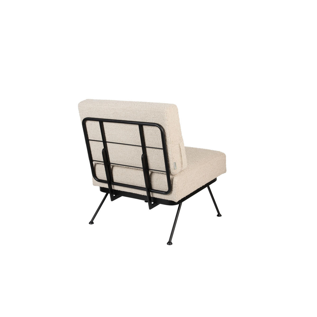 SESSEL Bowie Bouclé Beige - Beige, Textil (68/83/73.5cm) - Zuiver