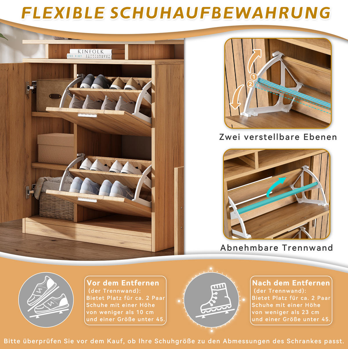 FLUR-GARDEROBEN-SET 140/35/133 cm aus Spanplatte mit Spiegel und gepolsterter Schuhbank Natur - Naturfarben, Holzwerkstoff (140/133/35cm) - Modenvie