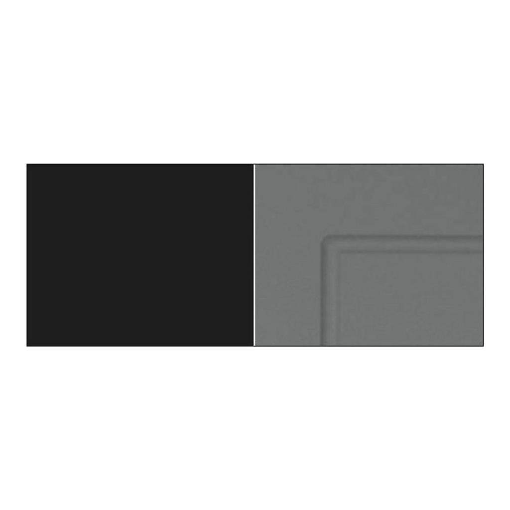 Thumbnail - Feldmann-Wohnen Klapphängeschrank, Grau, Schwarz, Holz, 30x36x32.5 cm, Küchen, Küchenmöbel, Küchenschränke, Küchenobersc...