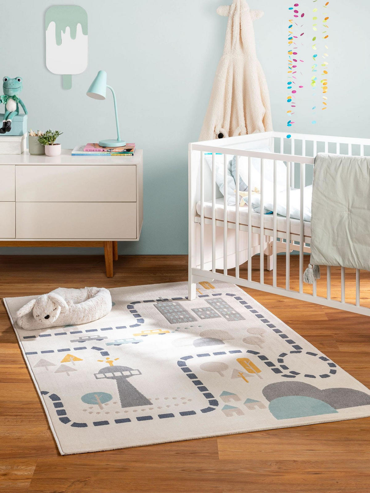 KINDERTEPPICH Juno Beige 120x170 cm - Beige, Kunststoff (120/1cm) - KUNSTLOFT