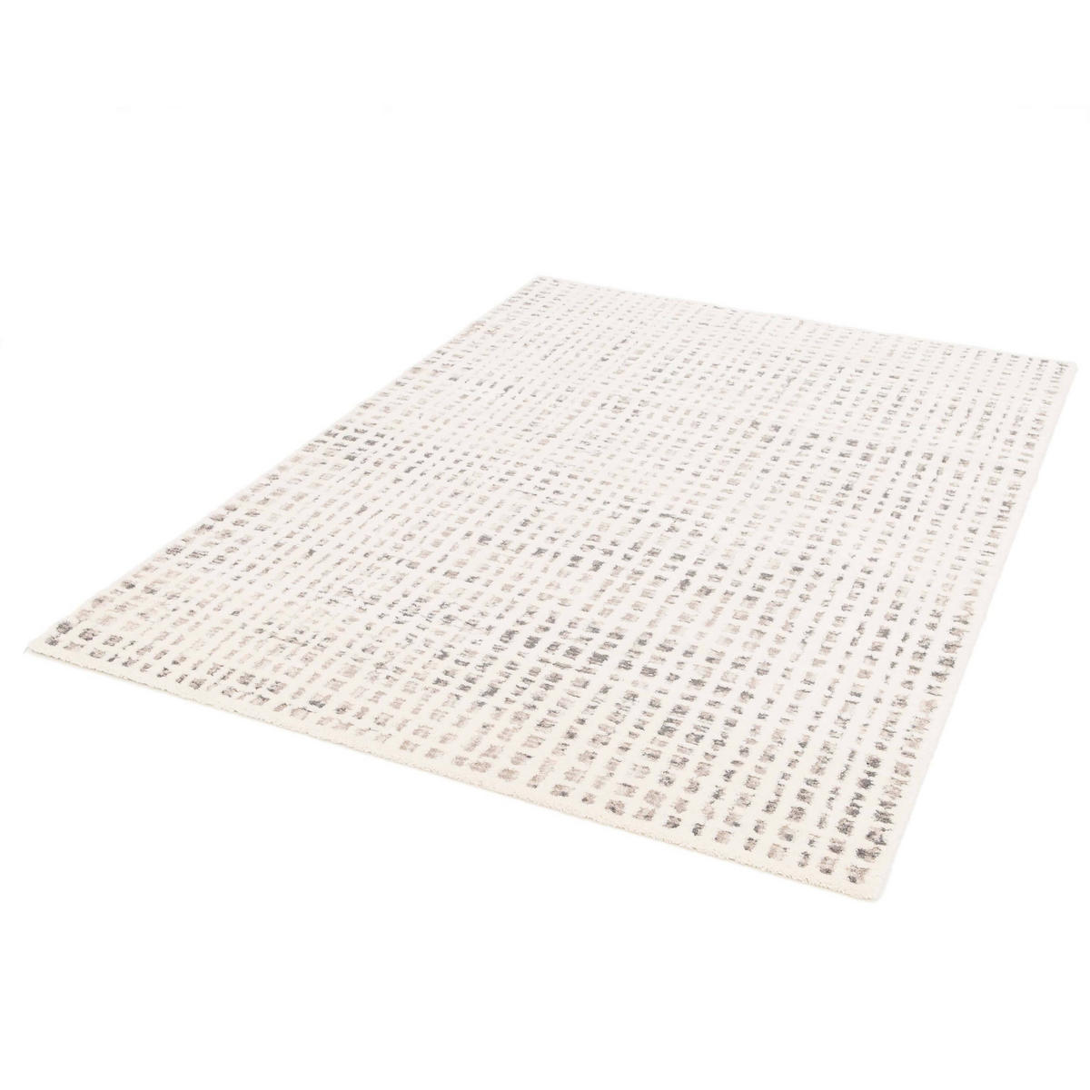 TEPPICH, Weiß - Weiß, Textil (120/170cm) - Oviala
