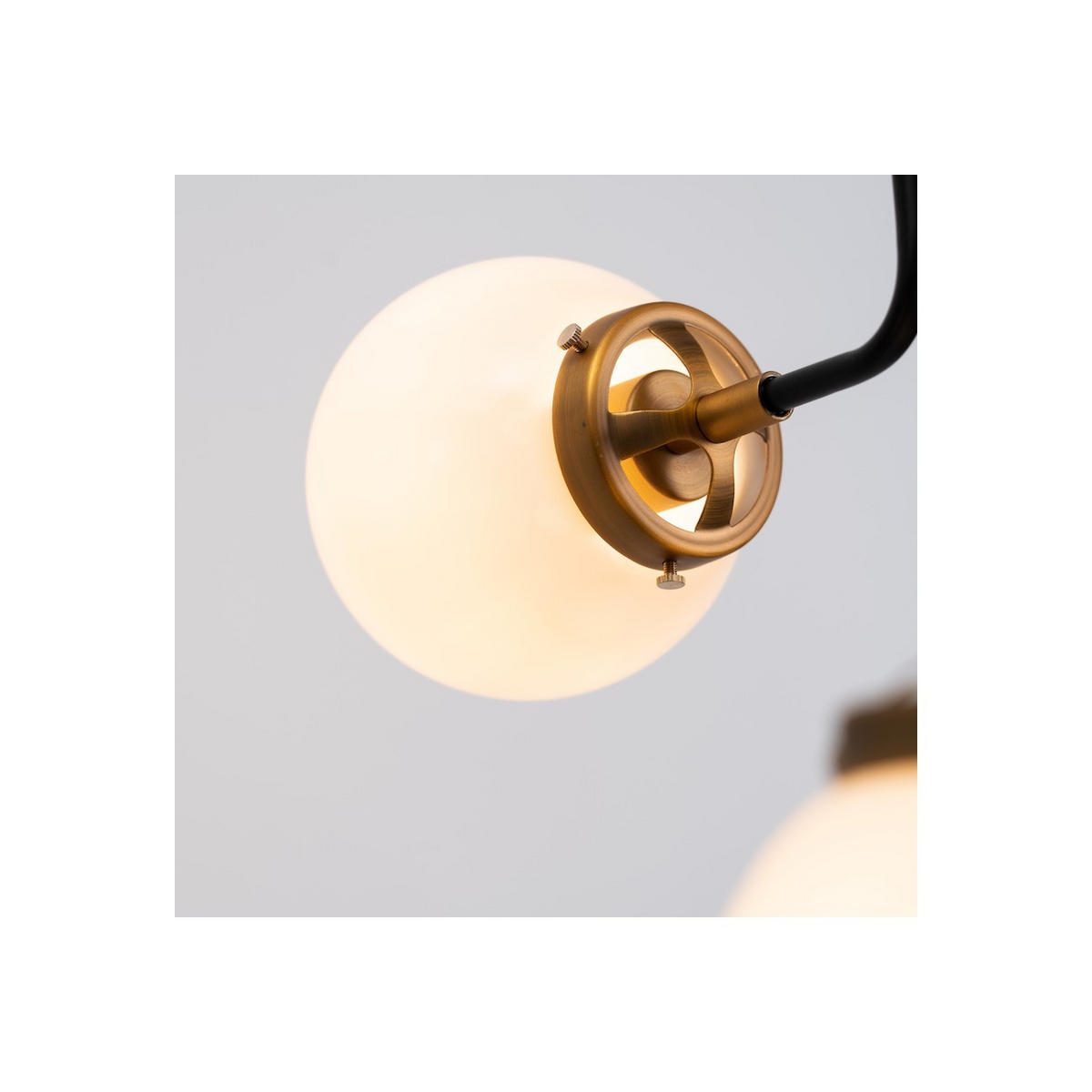 HÄNGELEUCHTE Zenith, Schwarz und Kupfer, 94cm - Kupferfarben, Metall (94/78/94cm) - KOSILUM